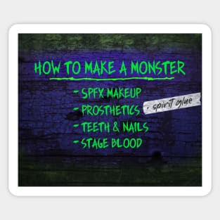 How to Make a Monster Sticker